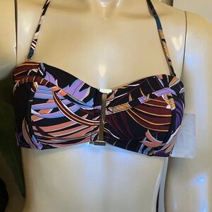 NWOT La Blanca Halter Strapless Bikini Top Size 6